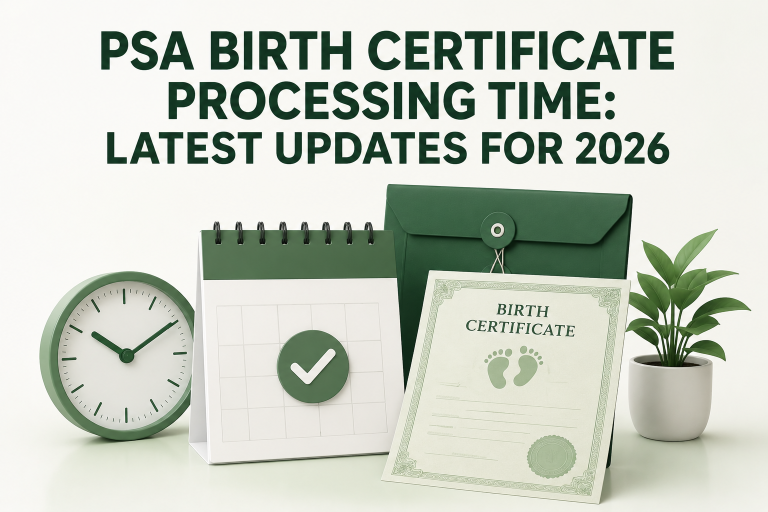 PSA Birth Certificate Processing Time: Latest Updates for 2026